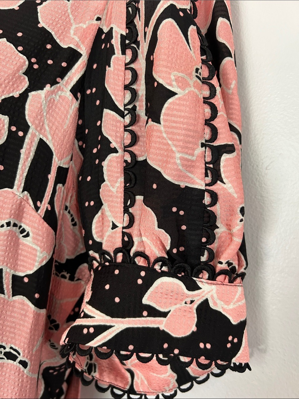 NWT Ted Baker Astrydd Puff Sleeve Midi Dress - Picture 5 of 13